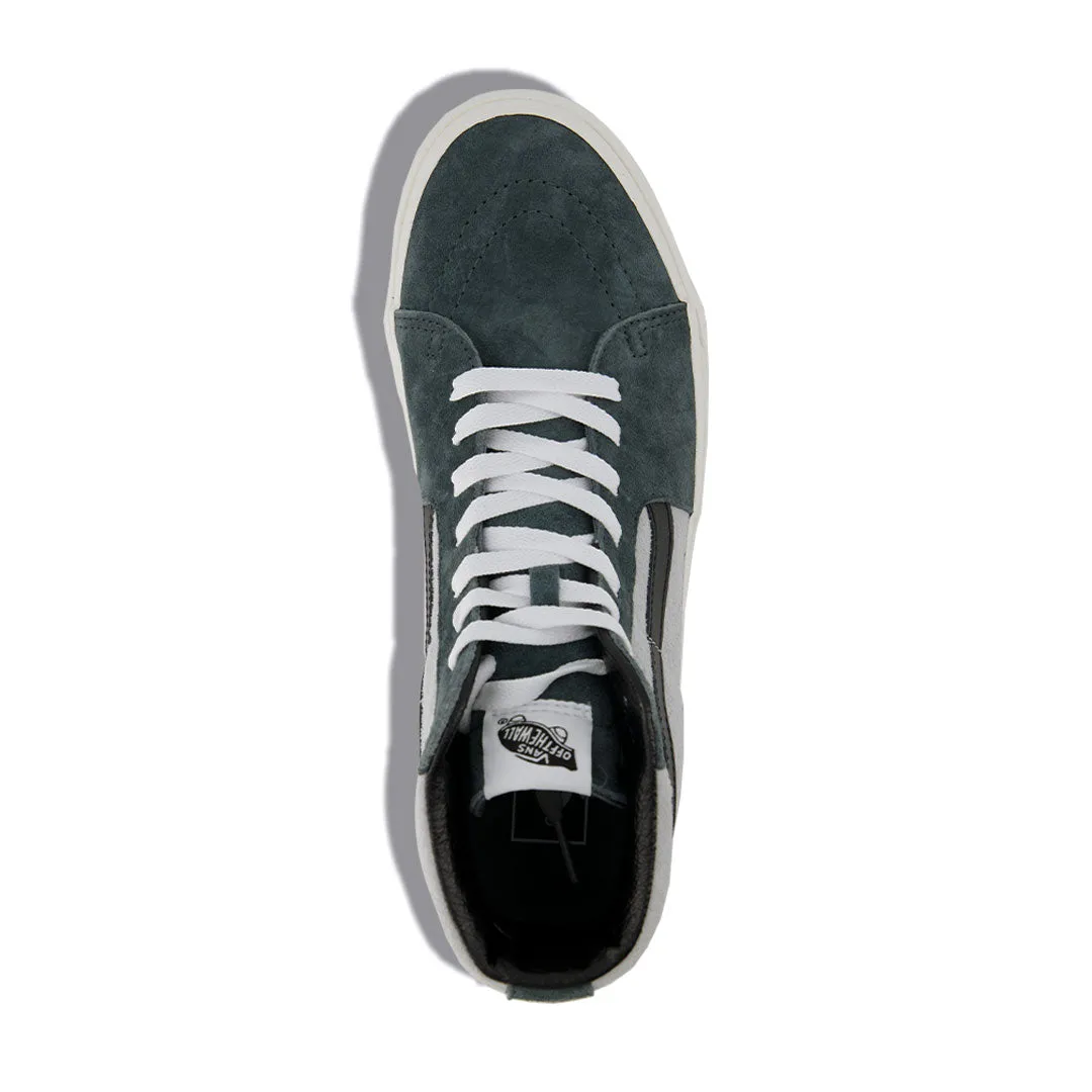 Vans - Chaussures Unisexes Sk8-Hi en Suède Pig (0CP9G0Z)
