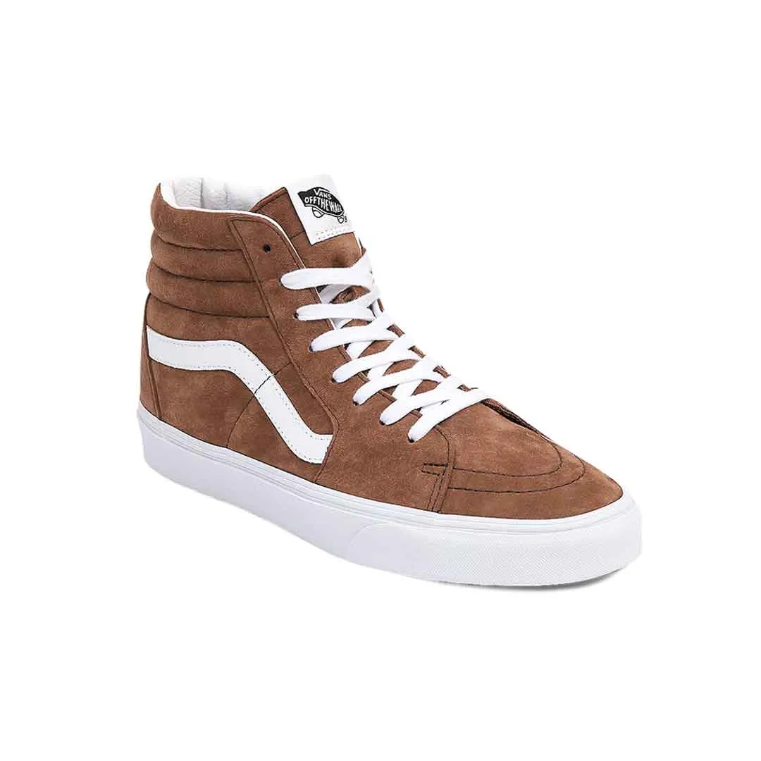 Vans - Chaussures unisexes Sk8-Hi en daim Pig (7Q5N1RE)