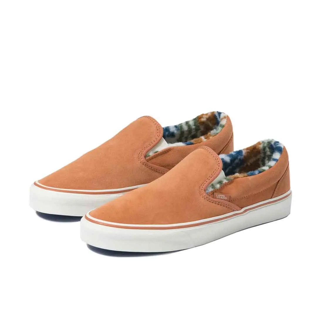Vans - Chaussures Classiques Slip-On en Daim Sherpa Unisexe (4U382PS)