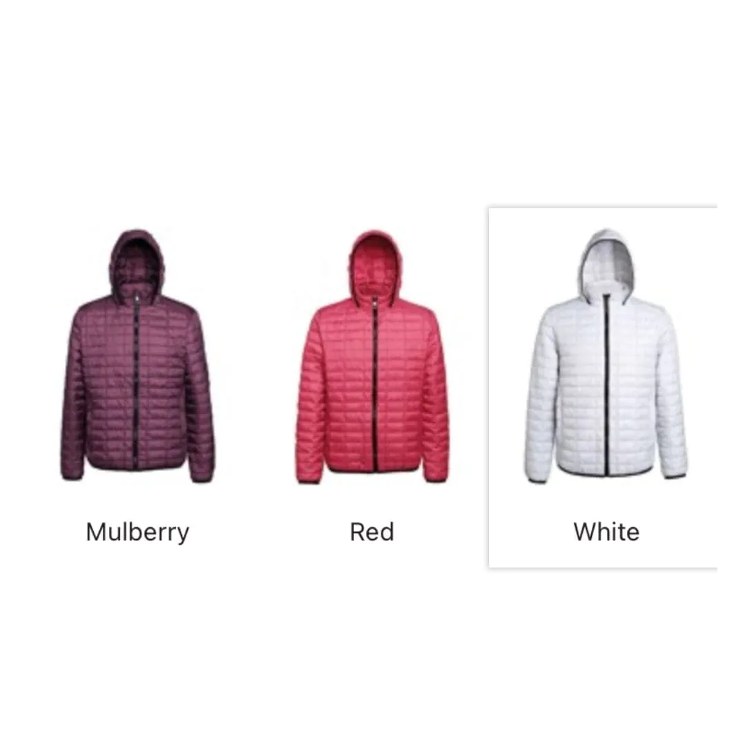 Veste matelassée à motif nid d'abeille pour homme végan | Plusieurs couleurs