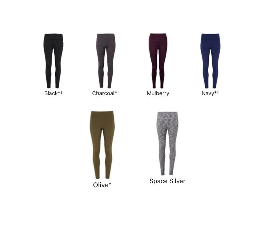 Leggings de performance légers TriDri pour femmes véganes | Plusieurs couleurs