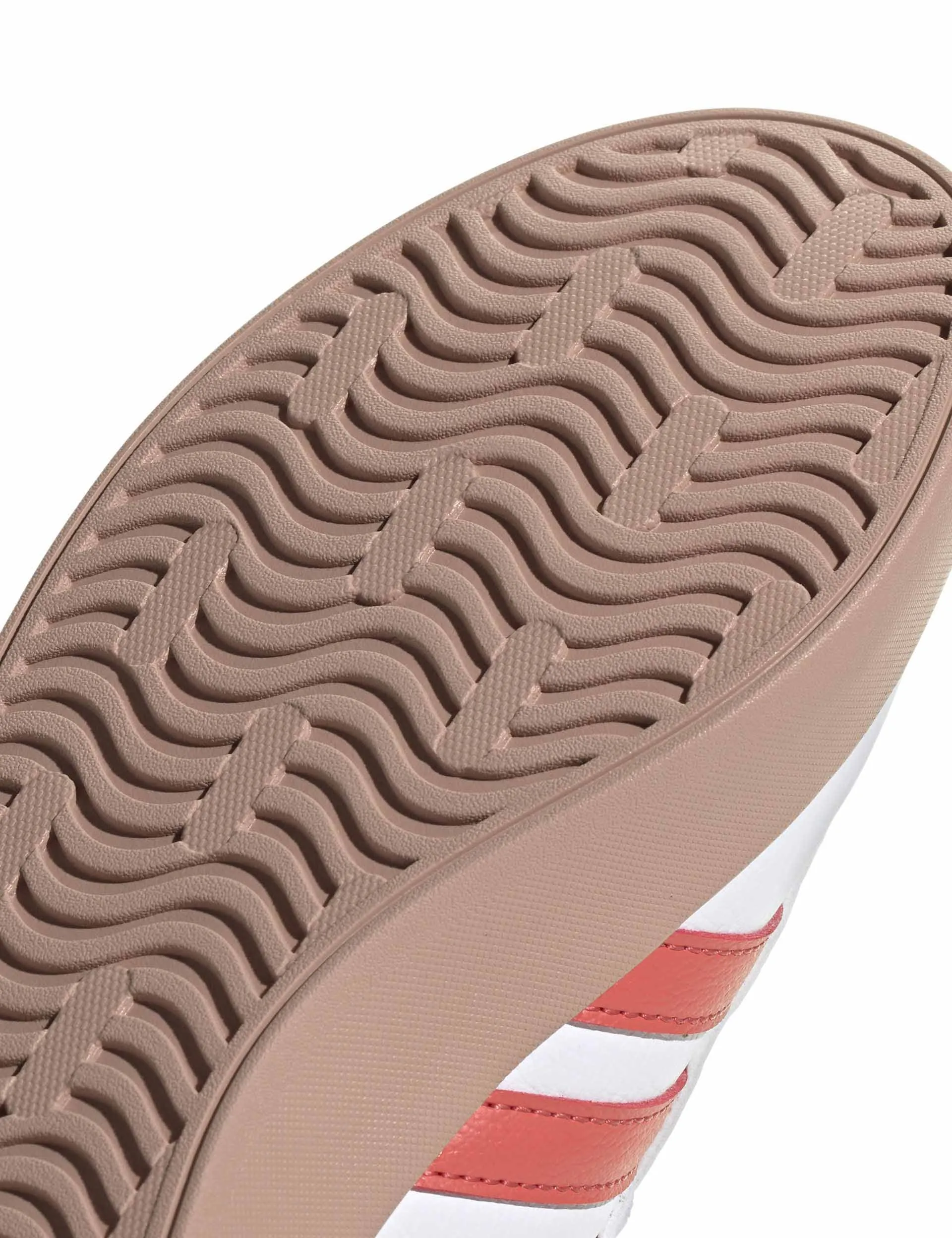 Chaussures VL Court 3.0 - Blanc Nuage/Rouge Passion Préaimé/Or Métallisé