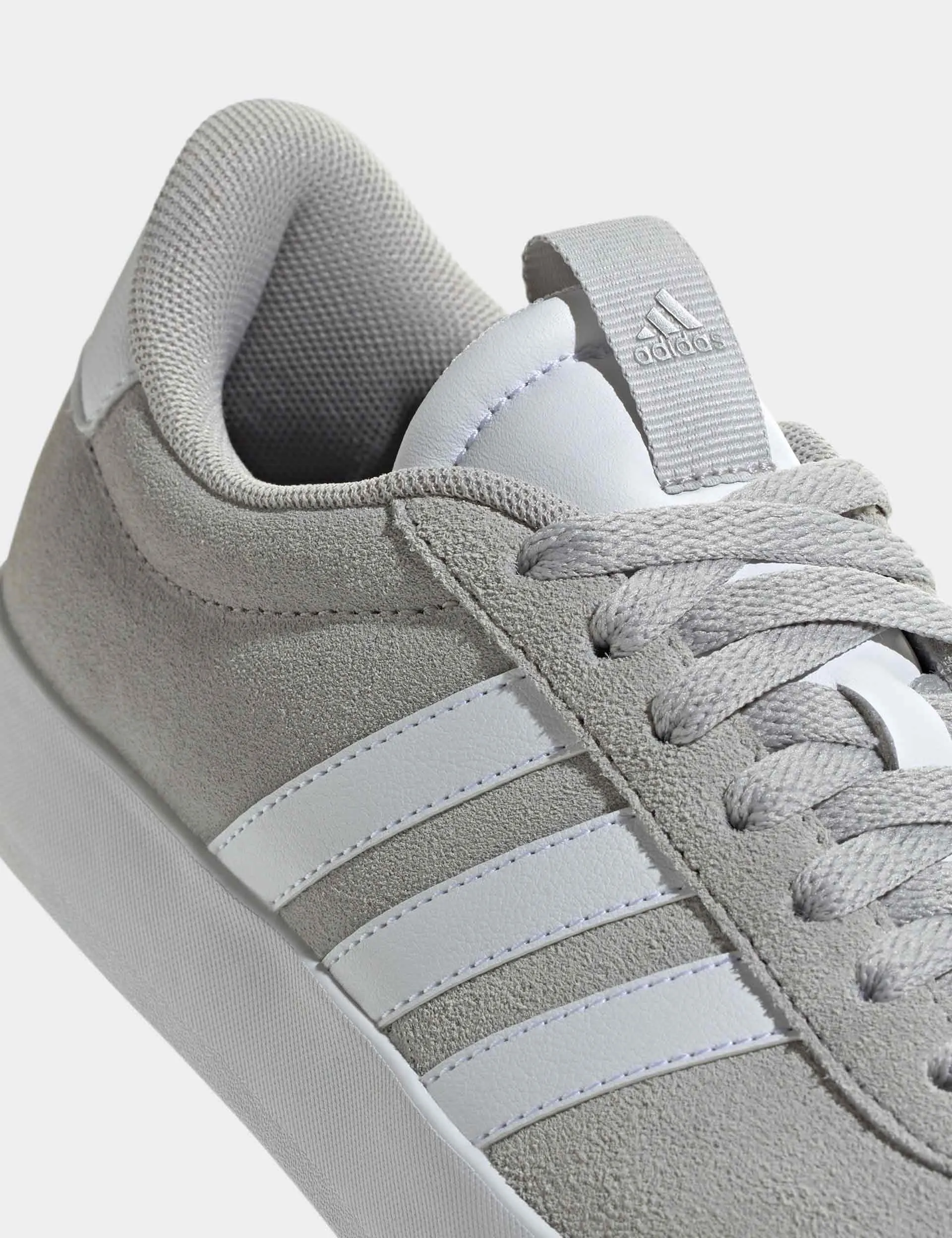 Chaussures VL Court 3.0 - Gris Deux/Blanc Nuage/Métal Argenté