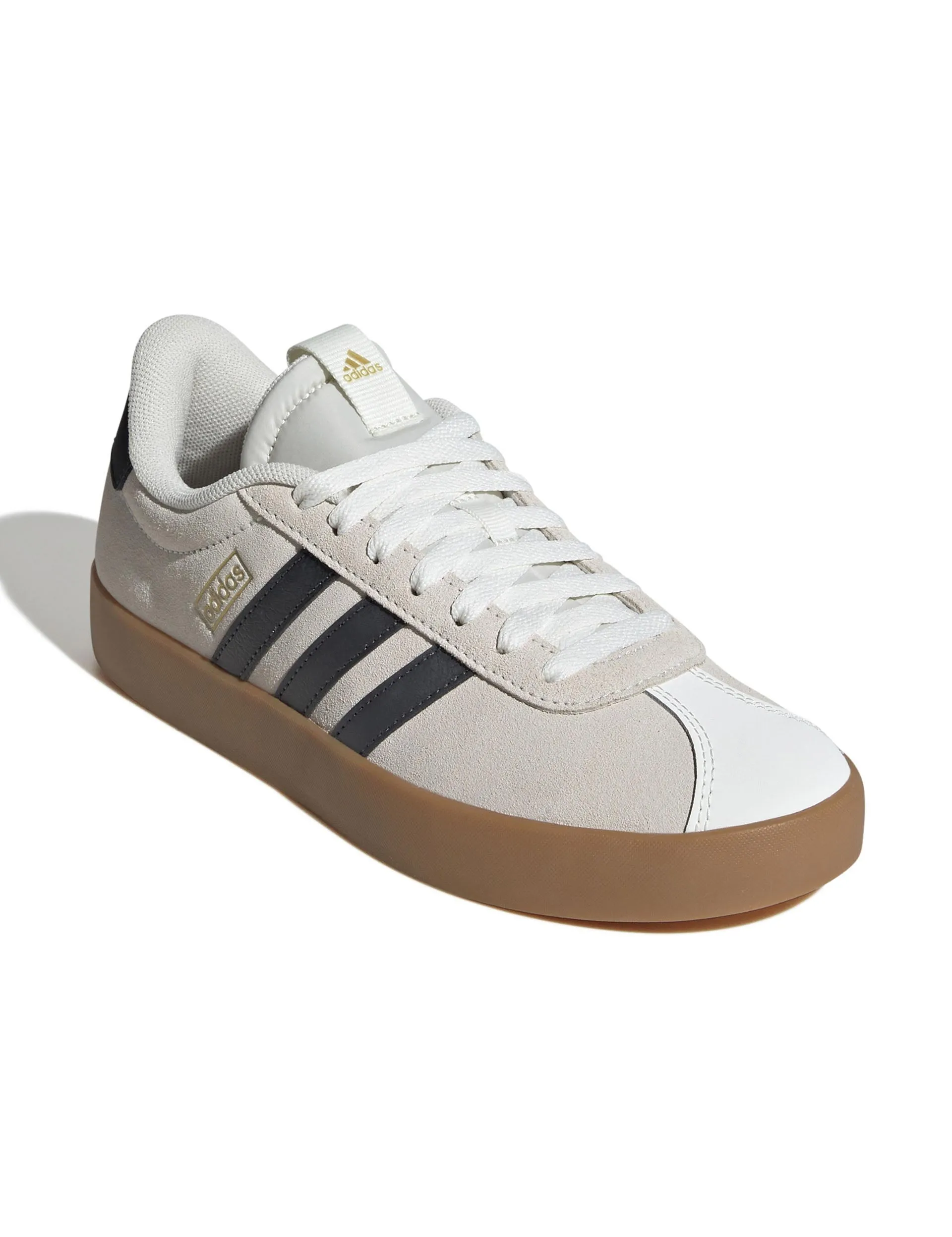 Chaussures VL Court 3.0 - Blanc Cassé/Gris Six/Or Métallisé