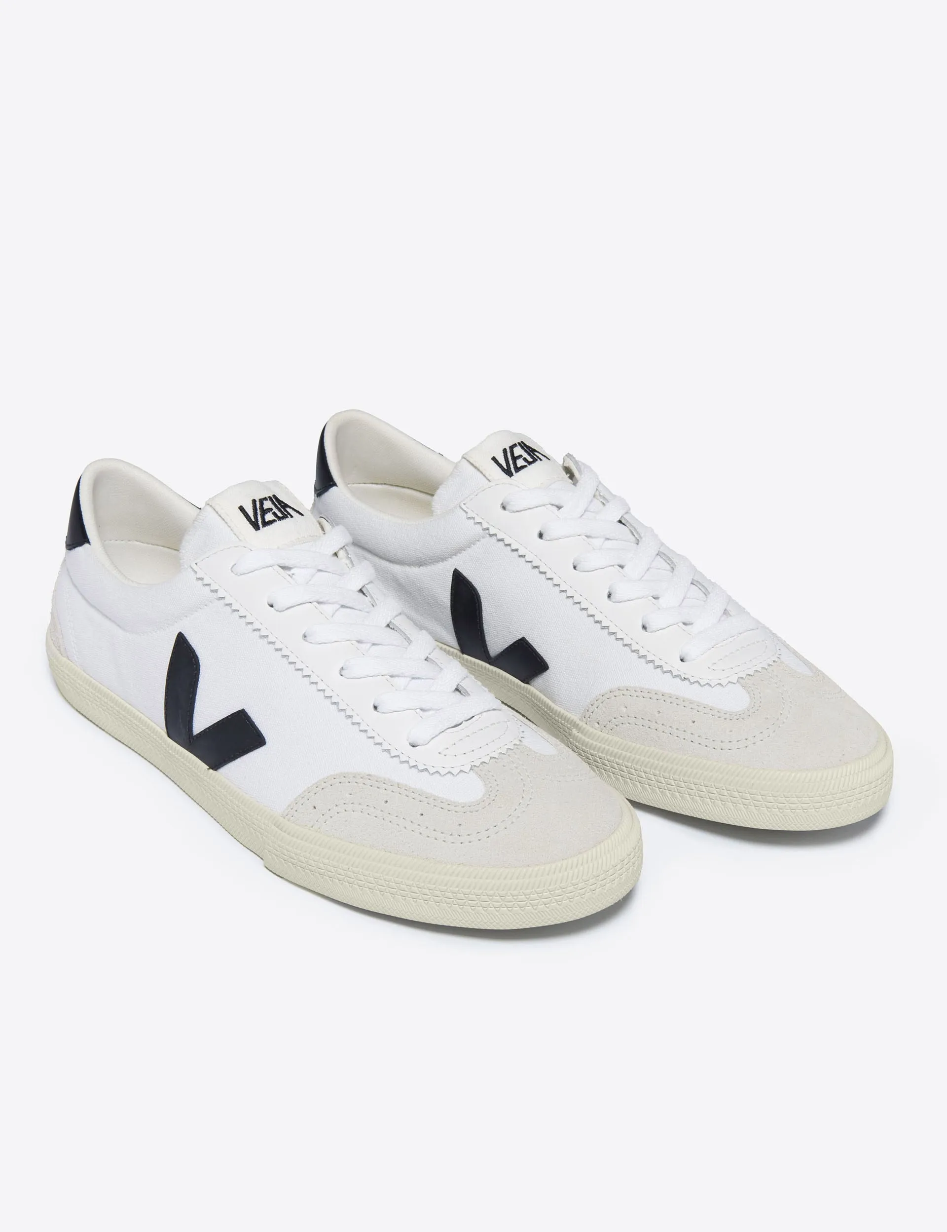 Volley Canvas - Blanc Noir