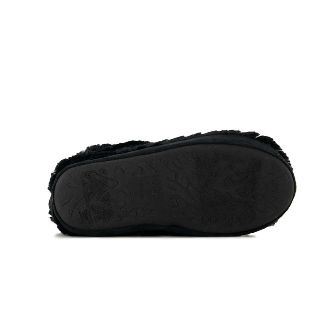 Bottes décontractées pour femmes en fausse fourrure pailletée (SAL7079WGN BLK)