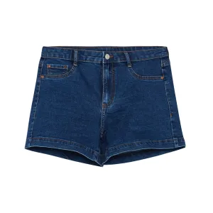 Mini short en jean pour femme, Marine