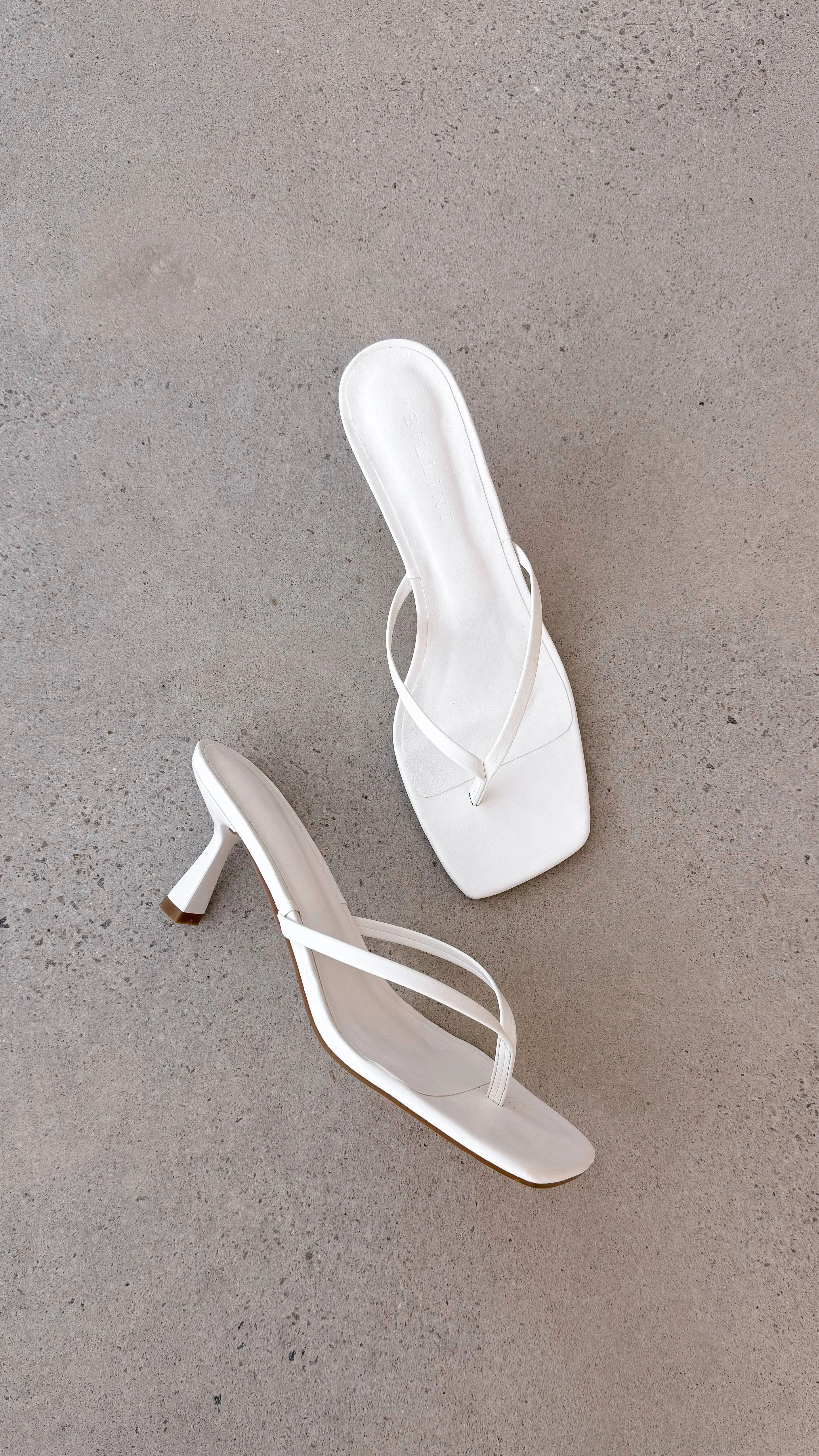 Xami Heel - Blanc