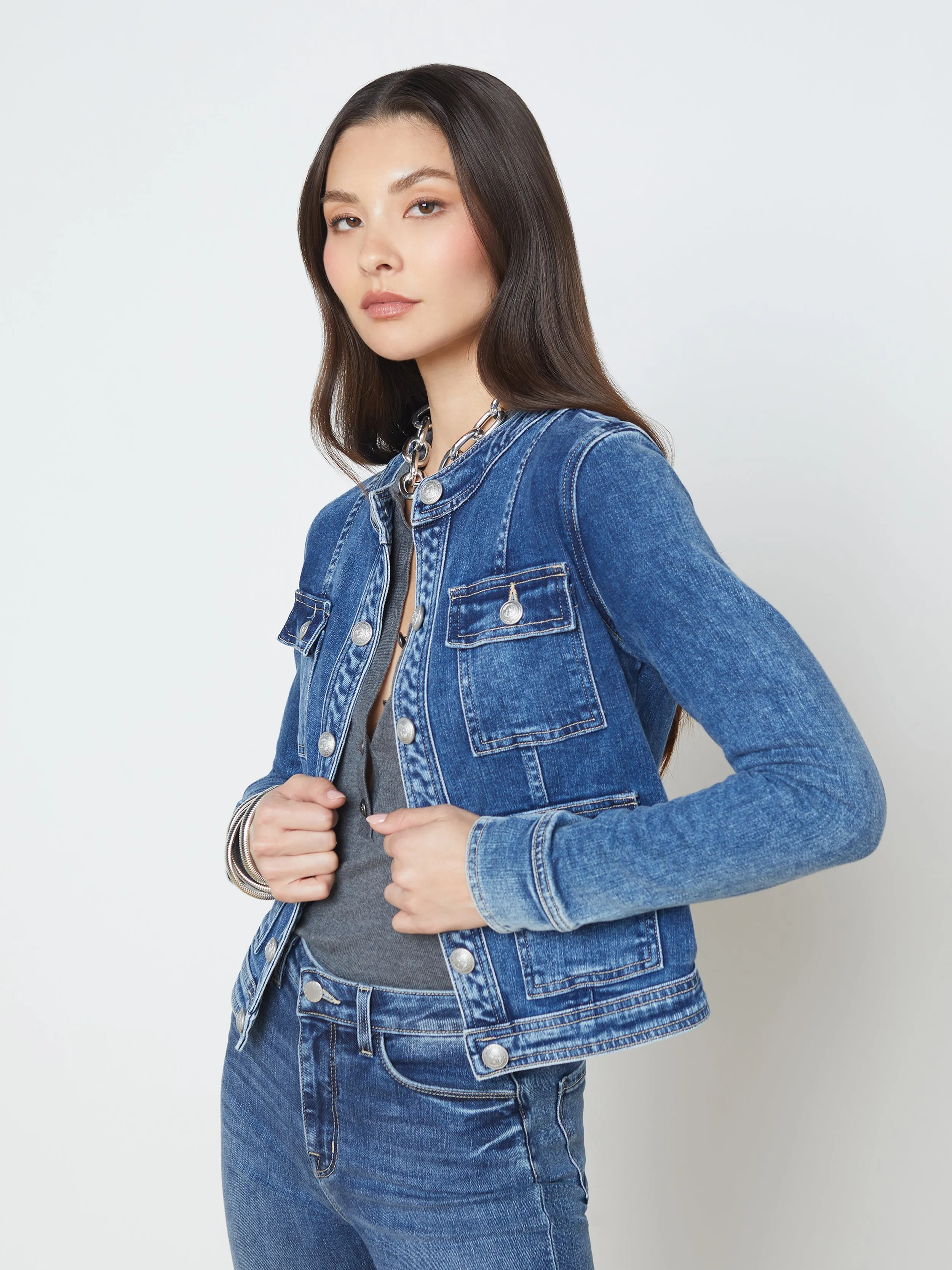 Veste en denim Yari