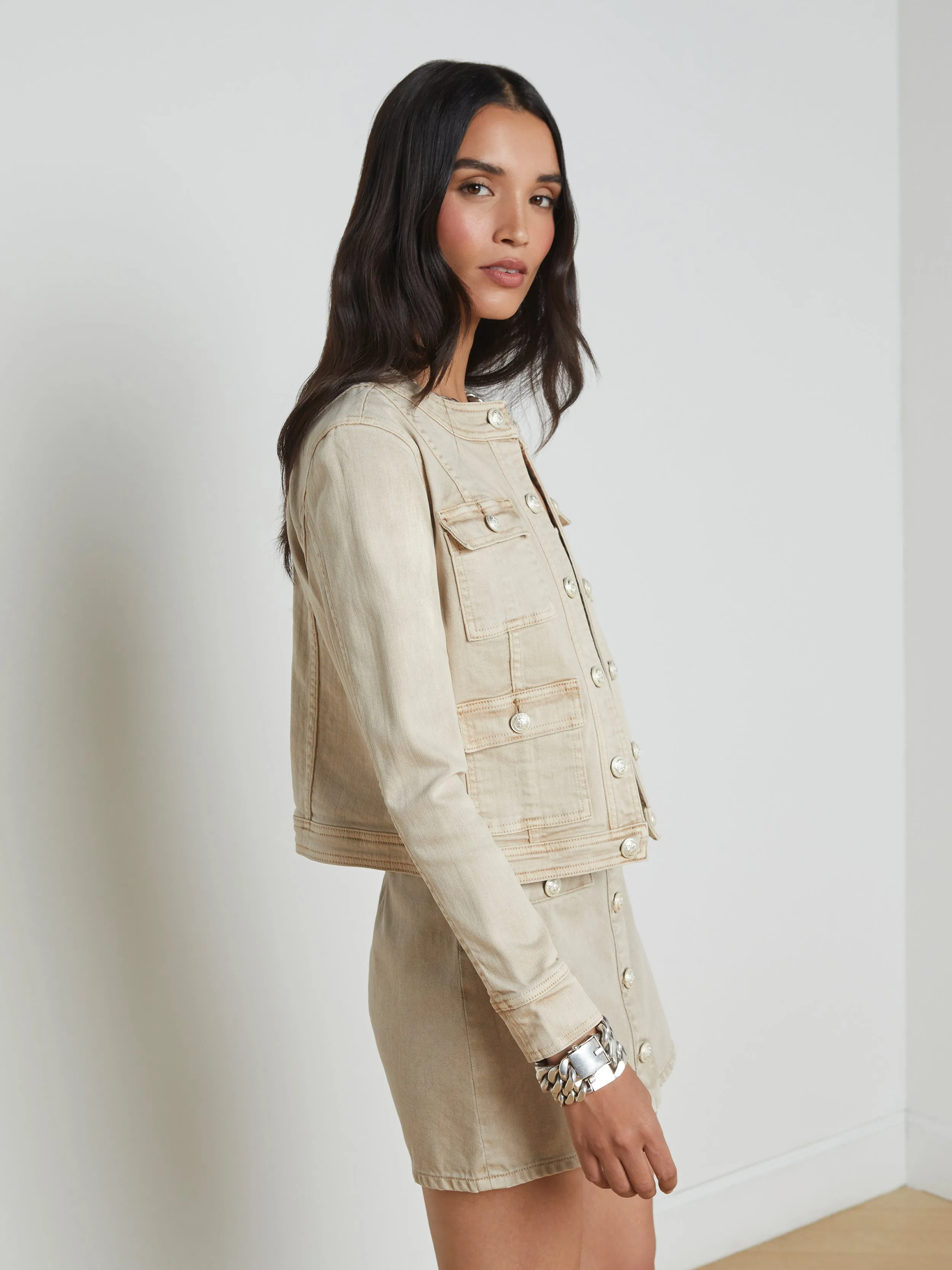 Veste en denim Yari