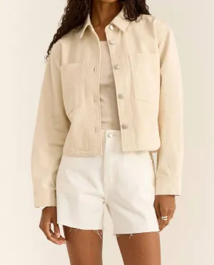 Z Supply - Veste en jean coupée